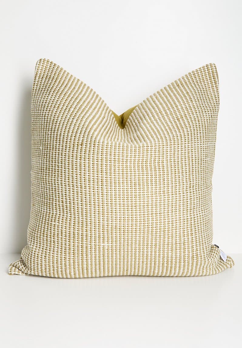 Aspen Outdoor/Indoor Cushion Cover Mustard