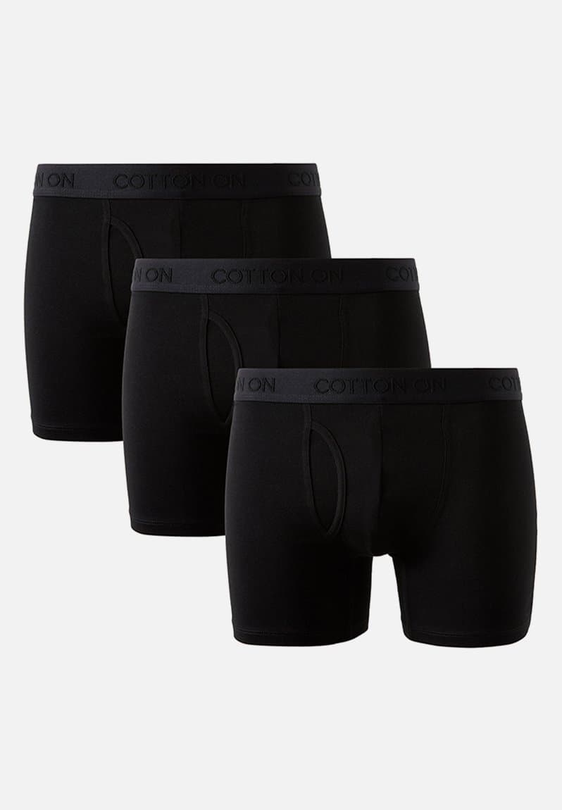 3 Pack Mens Organic Cotton Boxer Brief