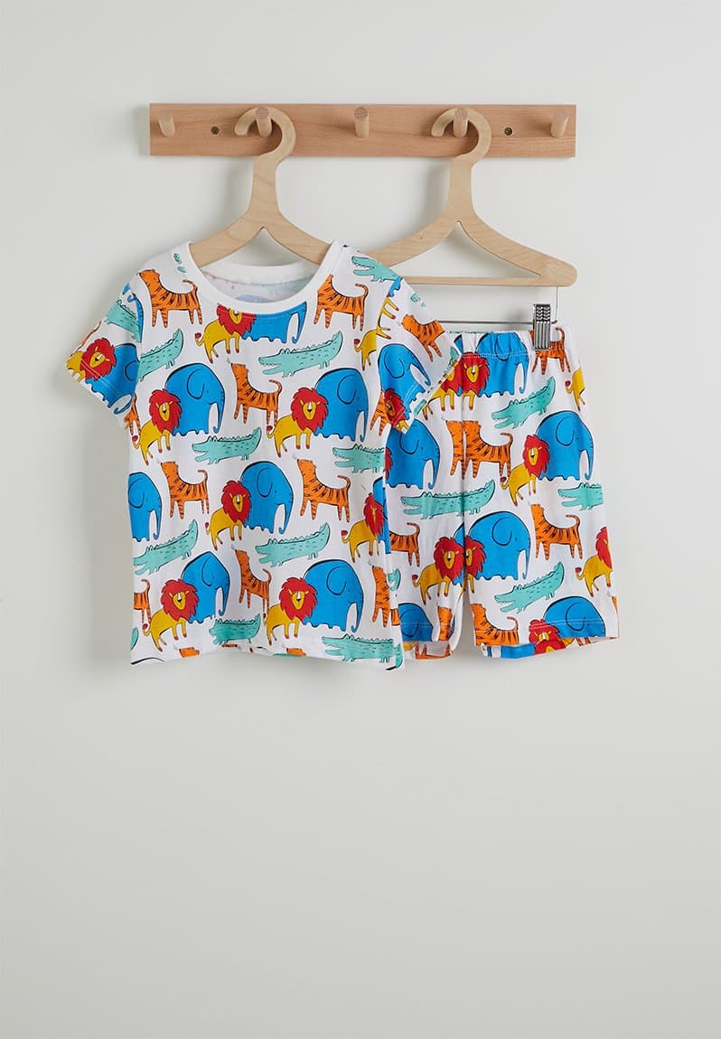 Aop tee and shorts