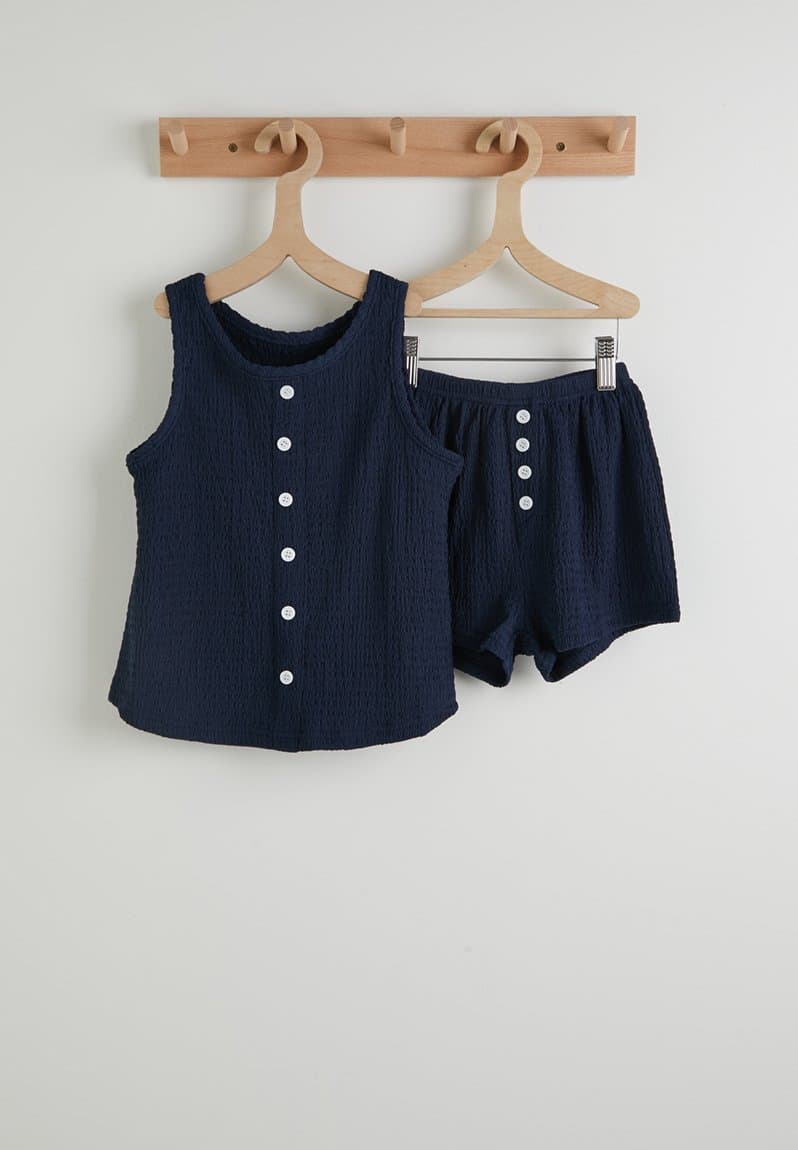 Flared cami & shorts
