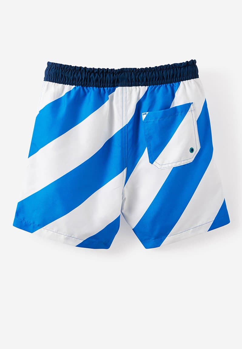 Bailey Board Short Harbour Blue/Vanilla Stripe, view 2