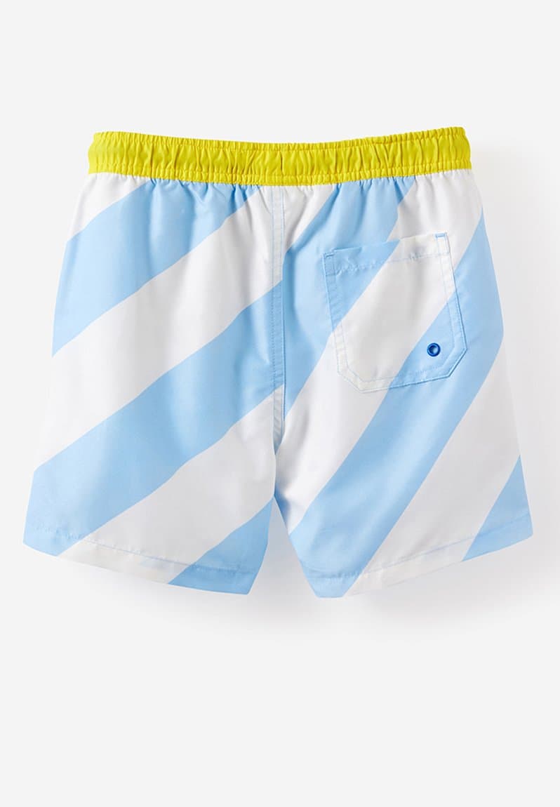 Bailey Board Short Cloud Blue/Vanilla Stripe, view 2