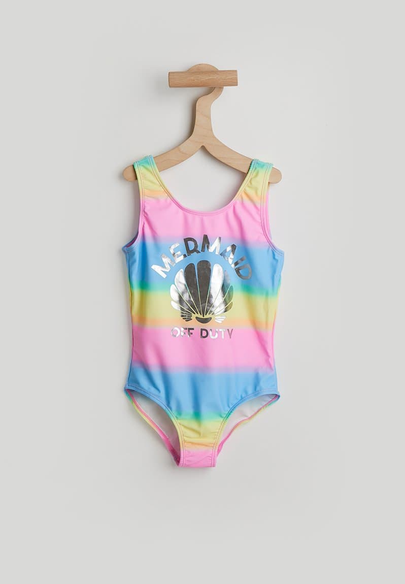 One piece swimsuit multicolour