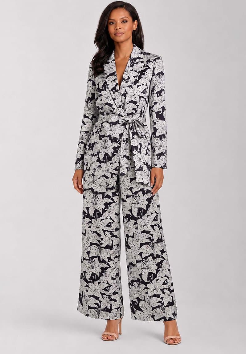 Pringle Lia Tie Belt Blazer