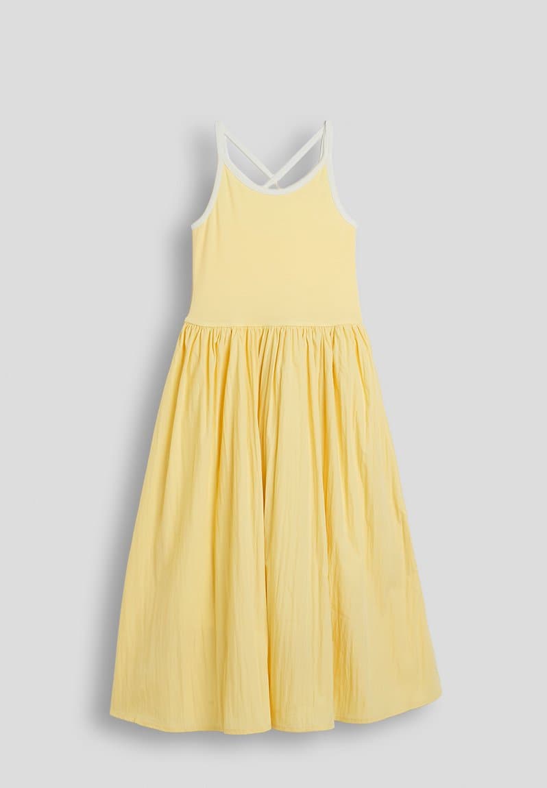 Fitted bodice day dress