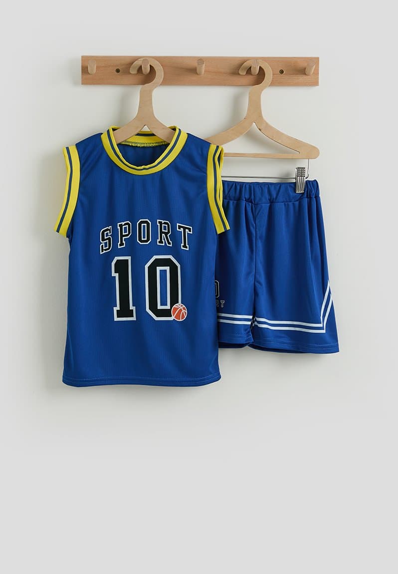 Sporty co-ord royal