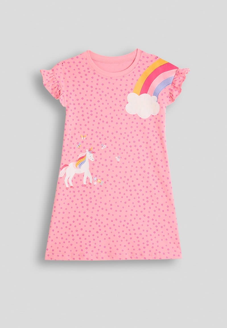 Unicorn & rainbow night dress