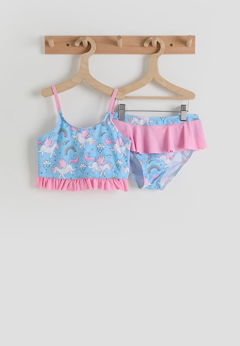 Tankini blue/pink/aop