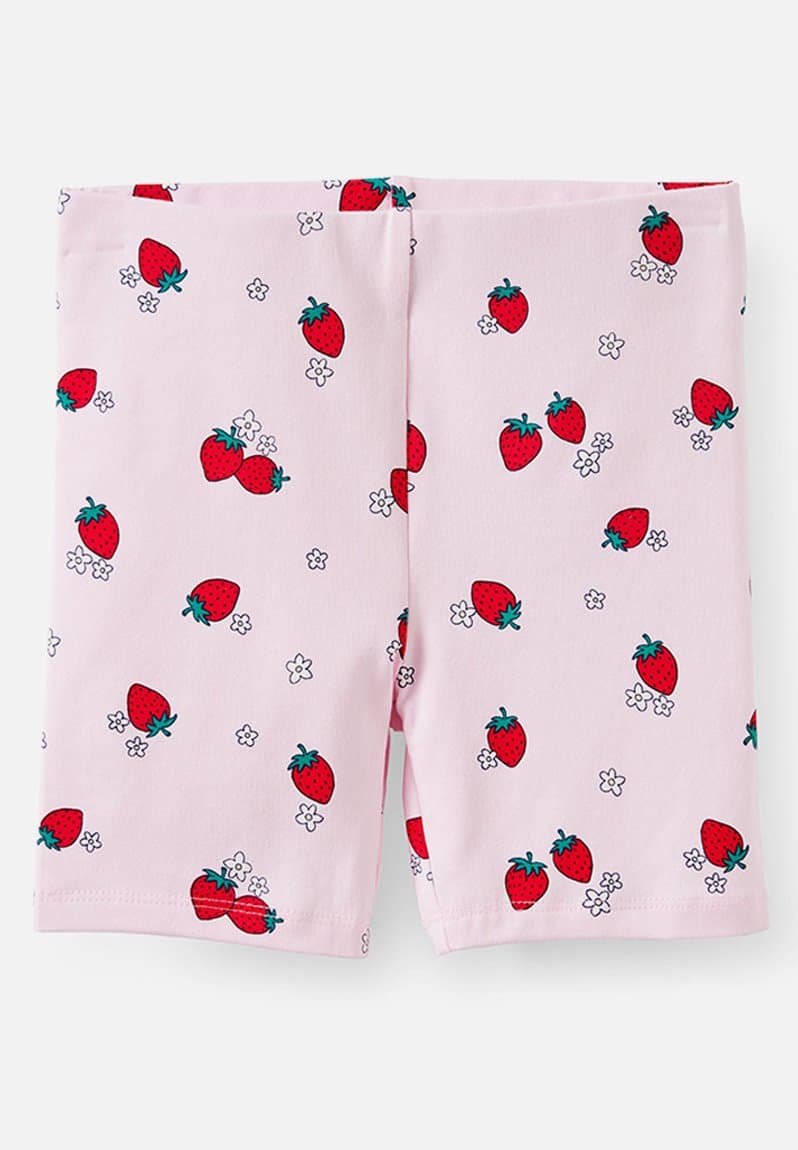 Essential Bike Short Ballet Pink/Strawberry Blossom