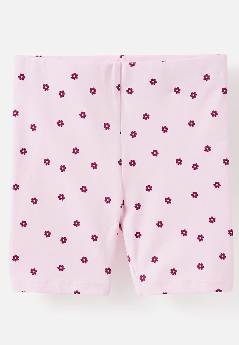 Essential Bike Short Ballet Pink/Ditsy Floral