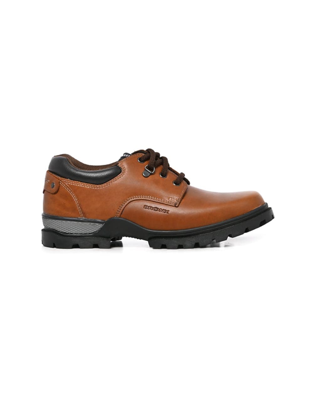 Bronx, Leather Frank, Casual Oatmeal Lace Up