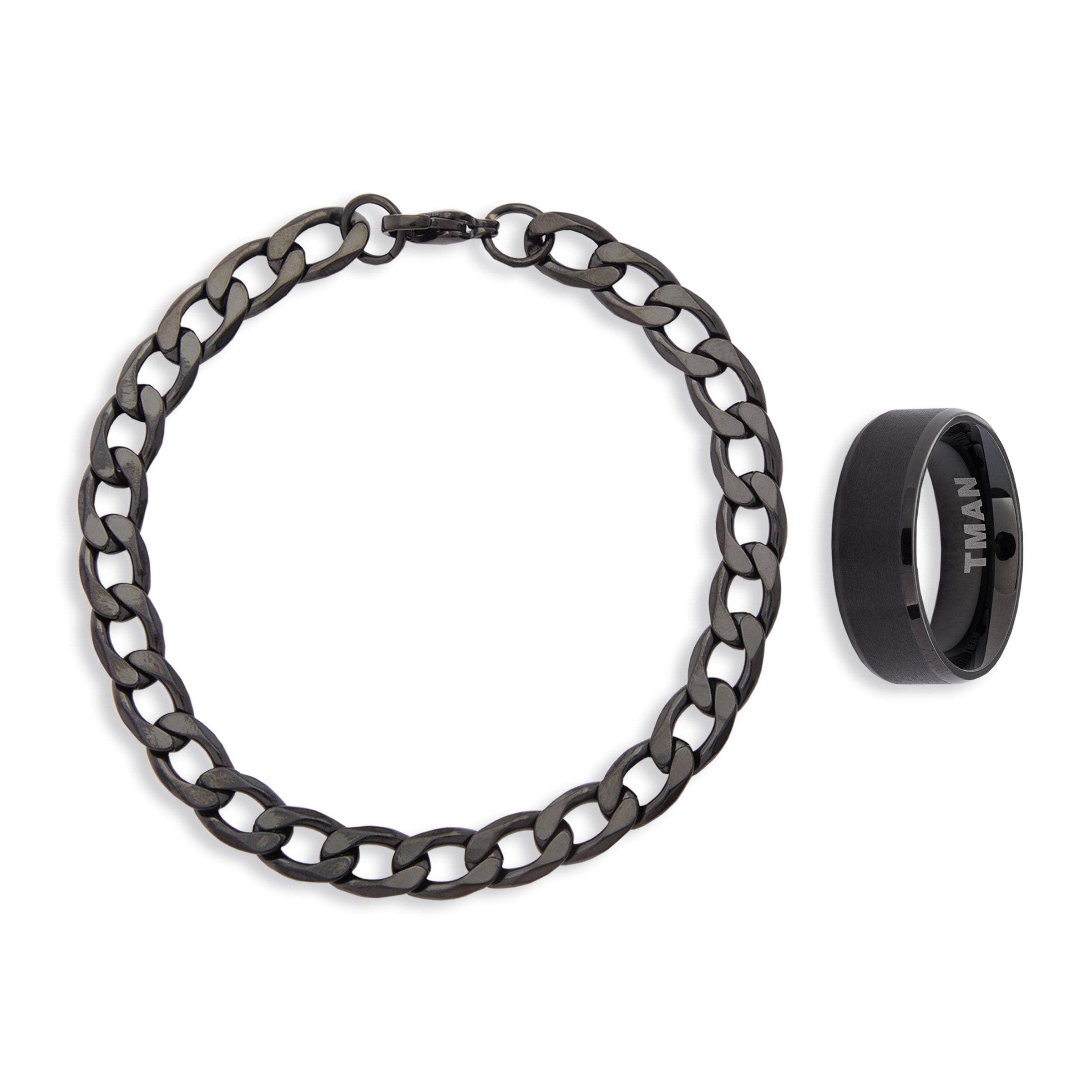 Black Ring & Bracelet