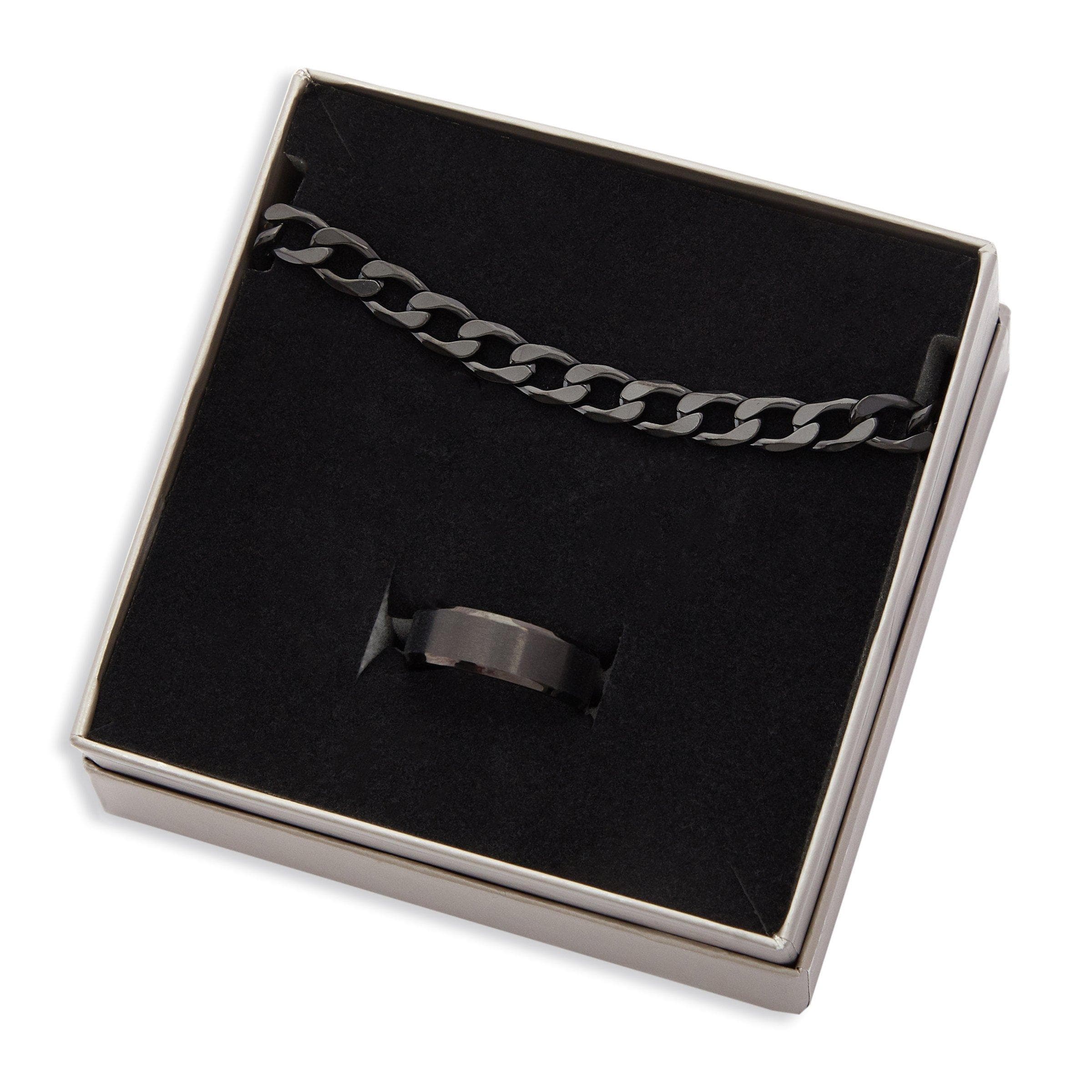 Black Ring & Bracelet, view 2