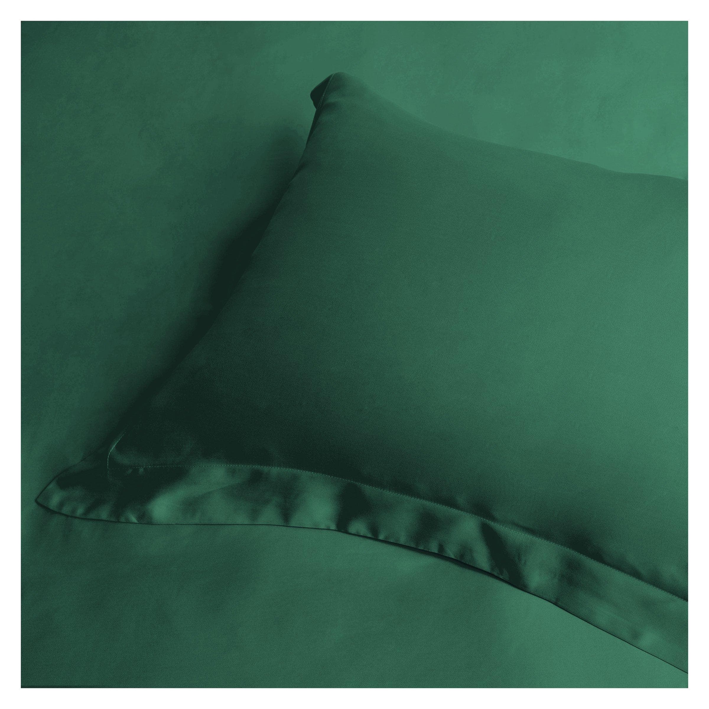 300TC Emerald Oxford Pillowcase Set