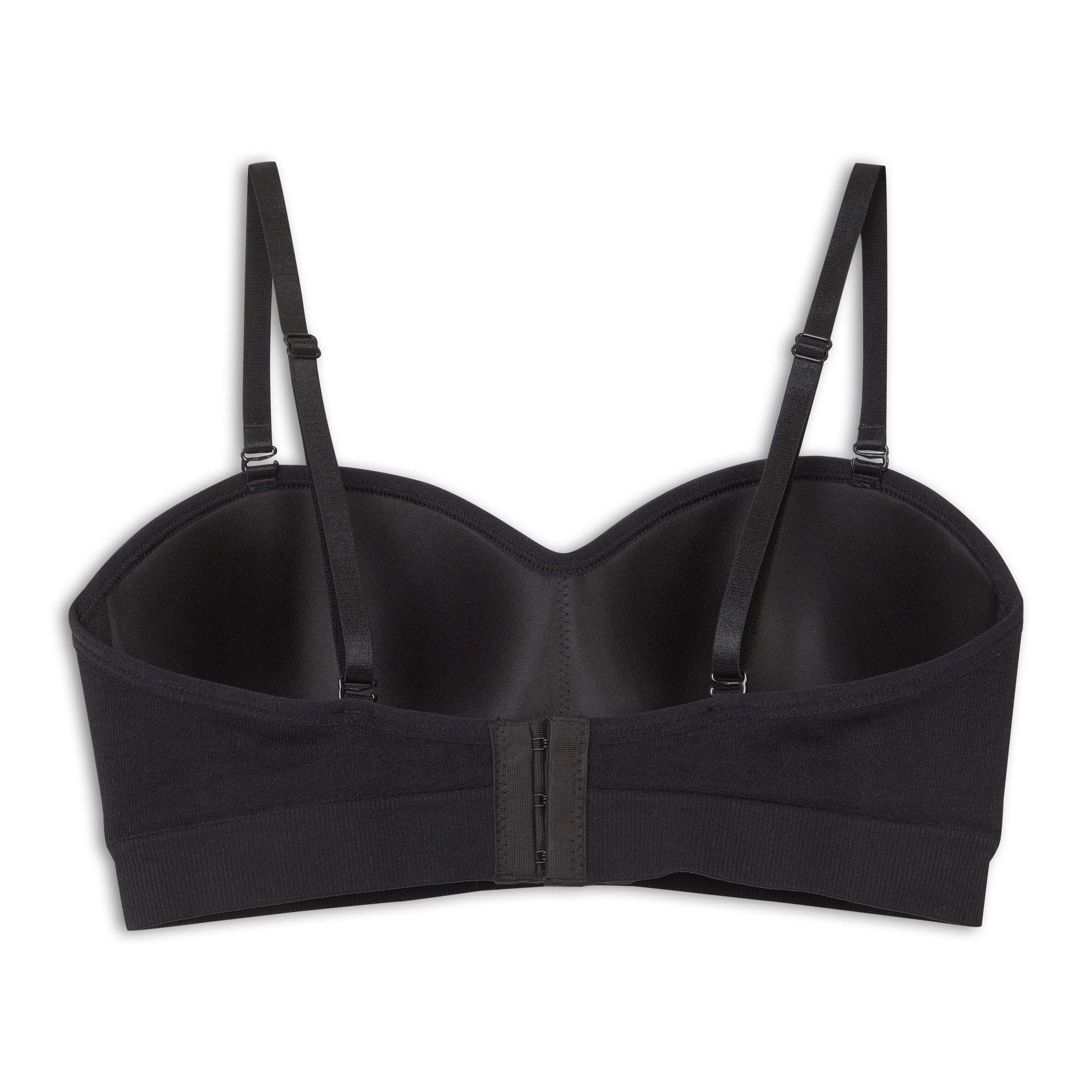 2-pack Black and White Multiway Bras, view 2