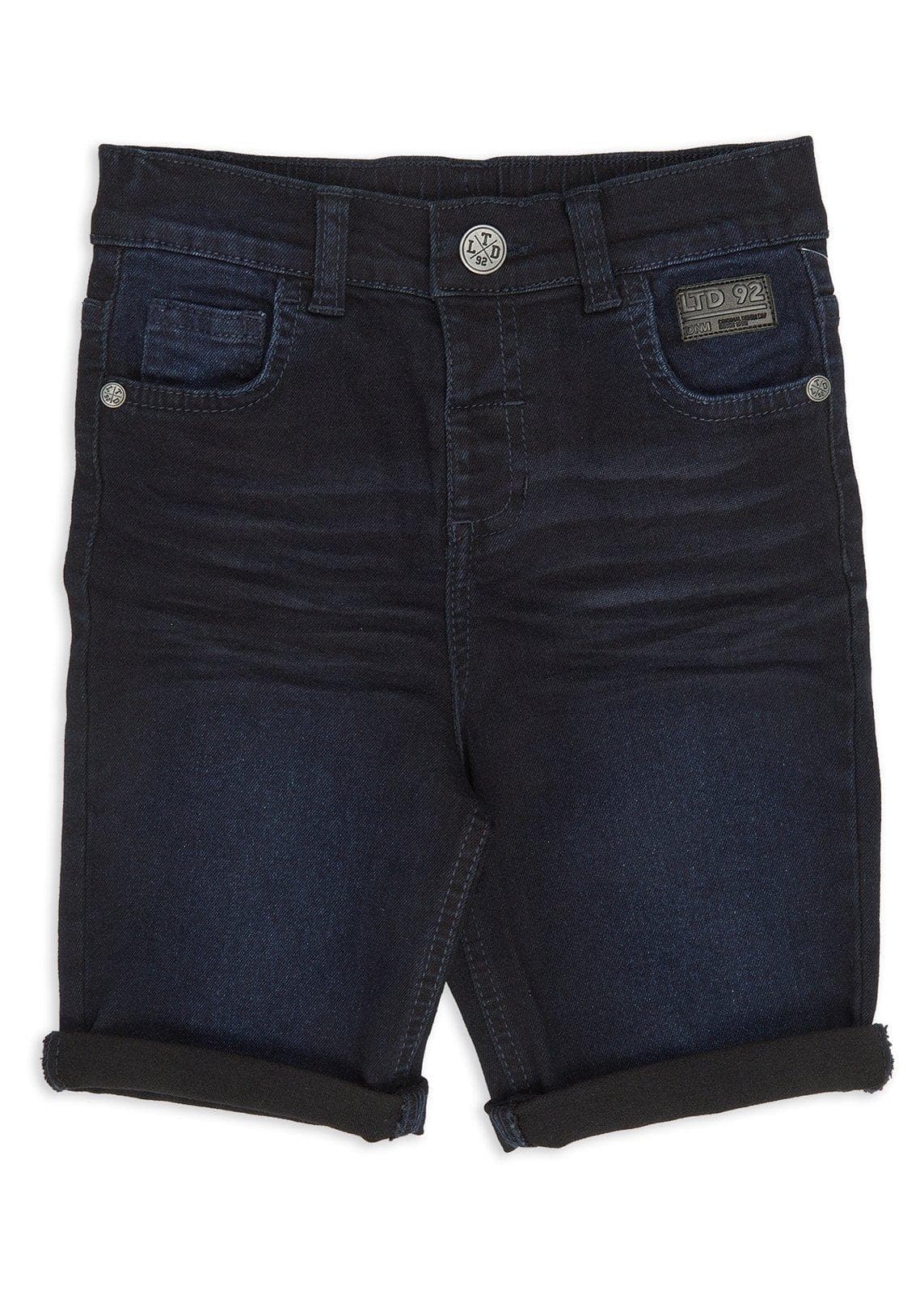 Kid Boys Indigo Denim Shorts