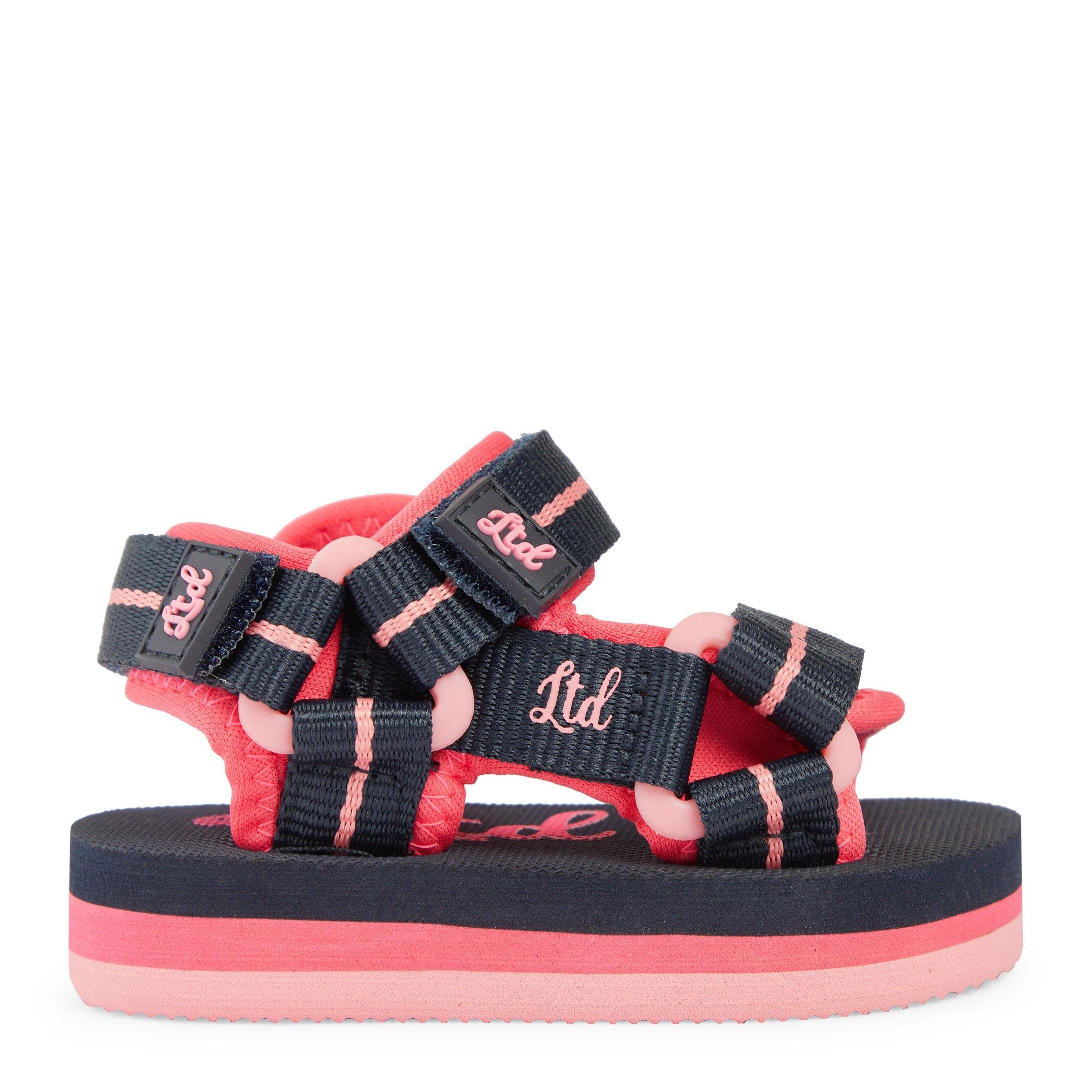 Baby Girls Navy Adventure Sandals