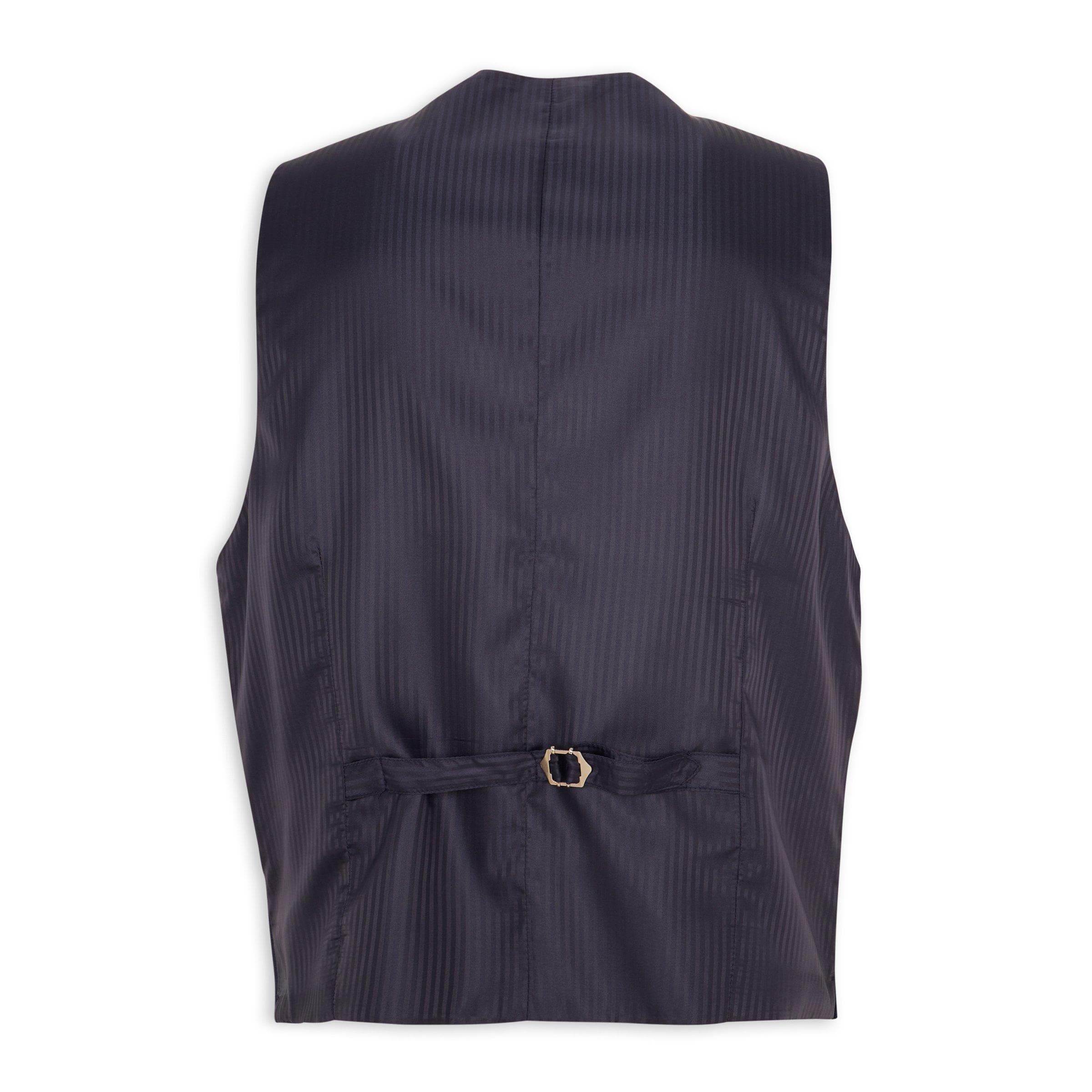 Navy Regular Fit Co-ord Waistcoat, view 2