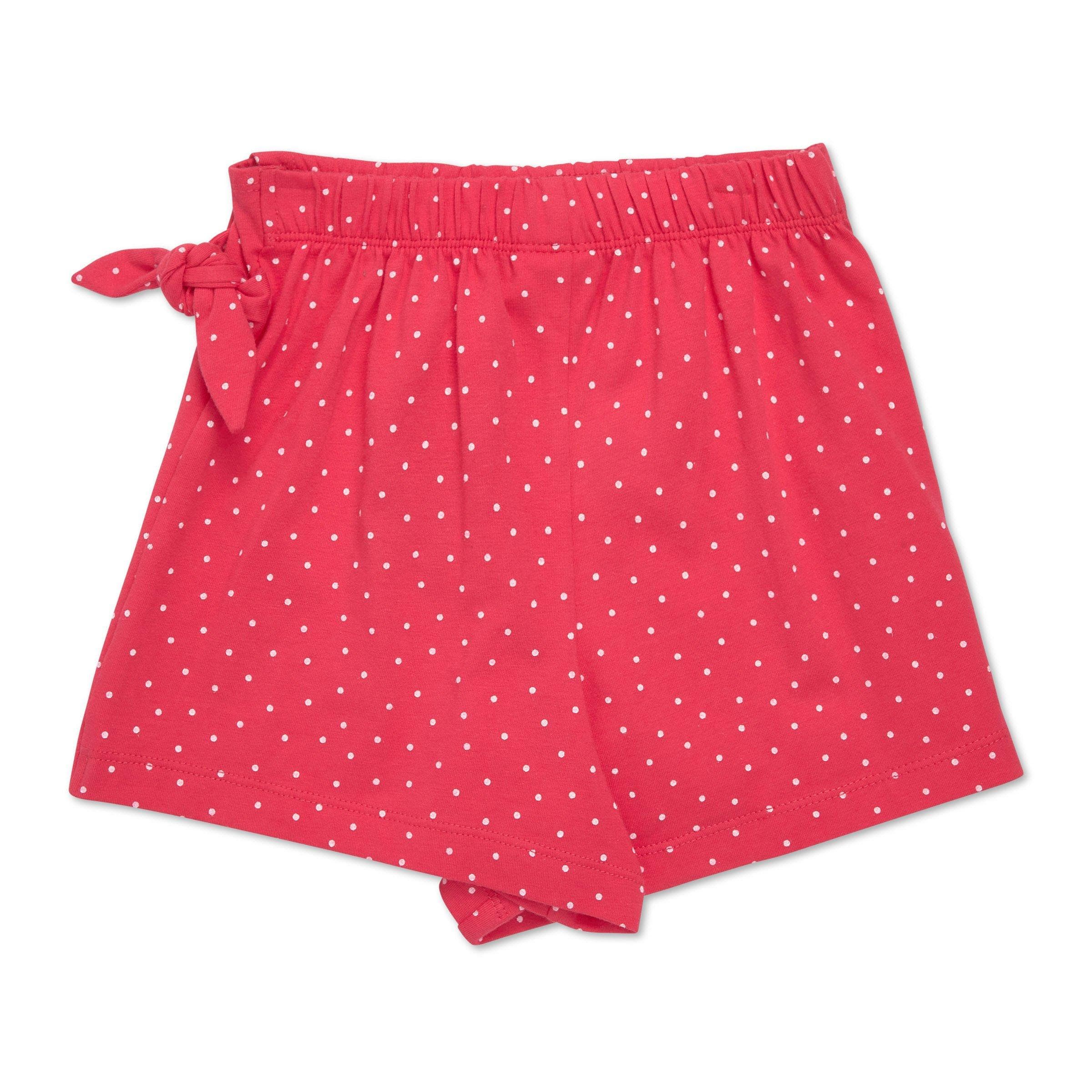 Kid Girls Cherry Pink Skort, view 2