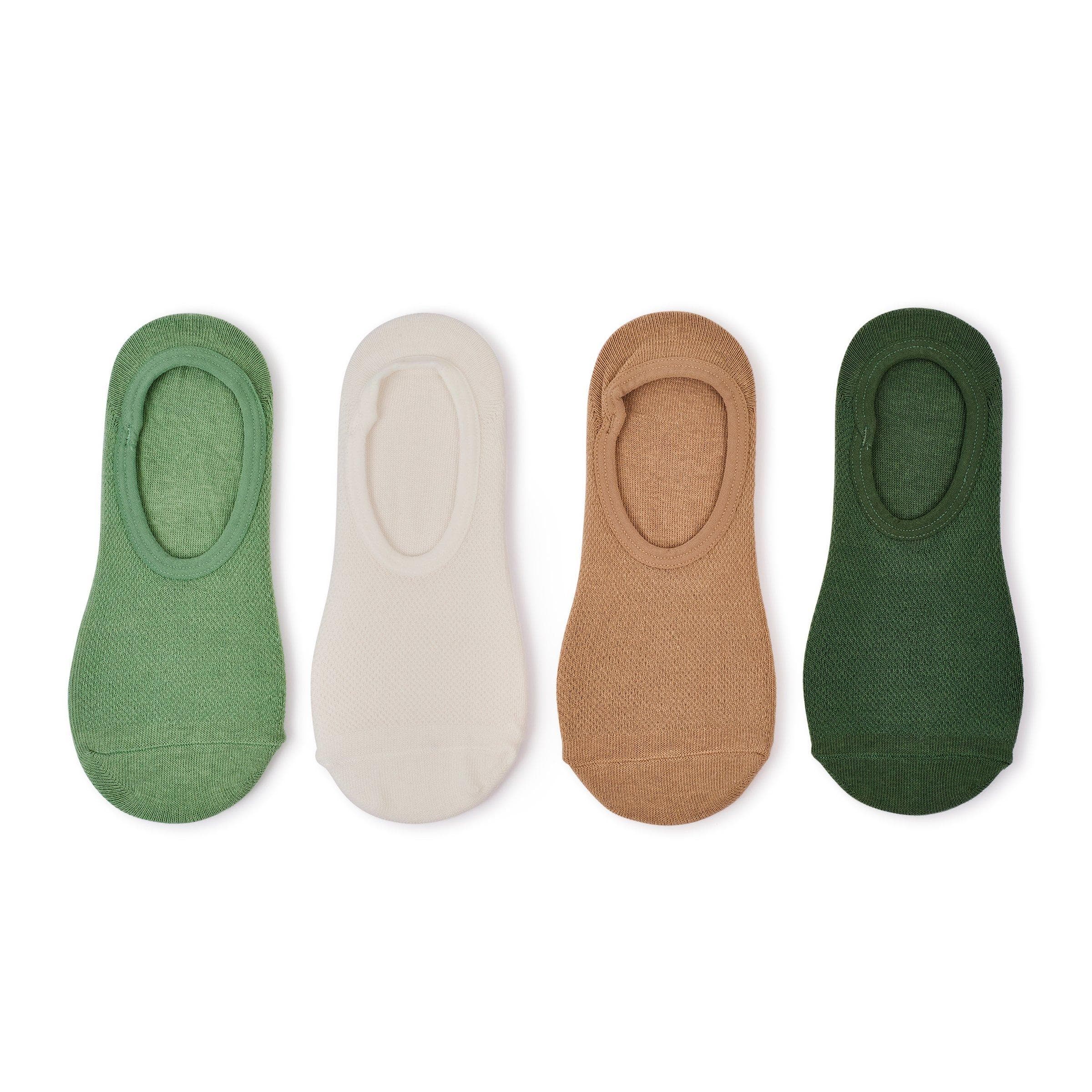 4-pack Green Multi Secret Socks