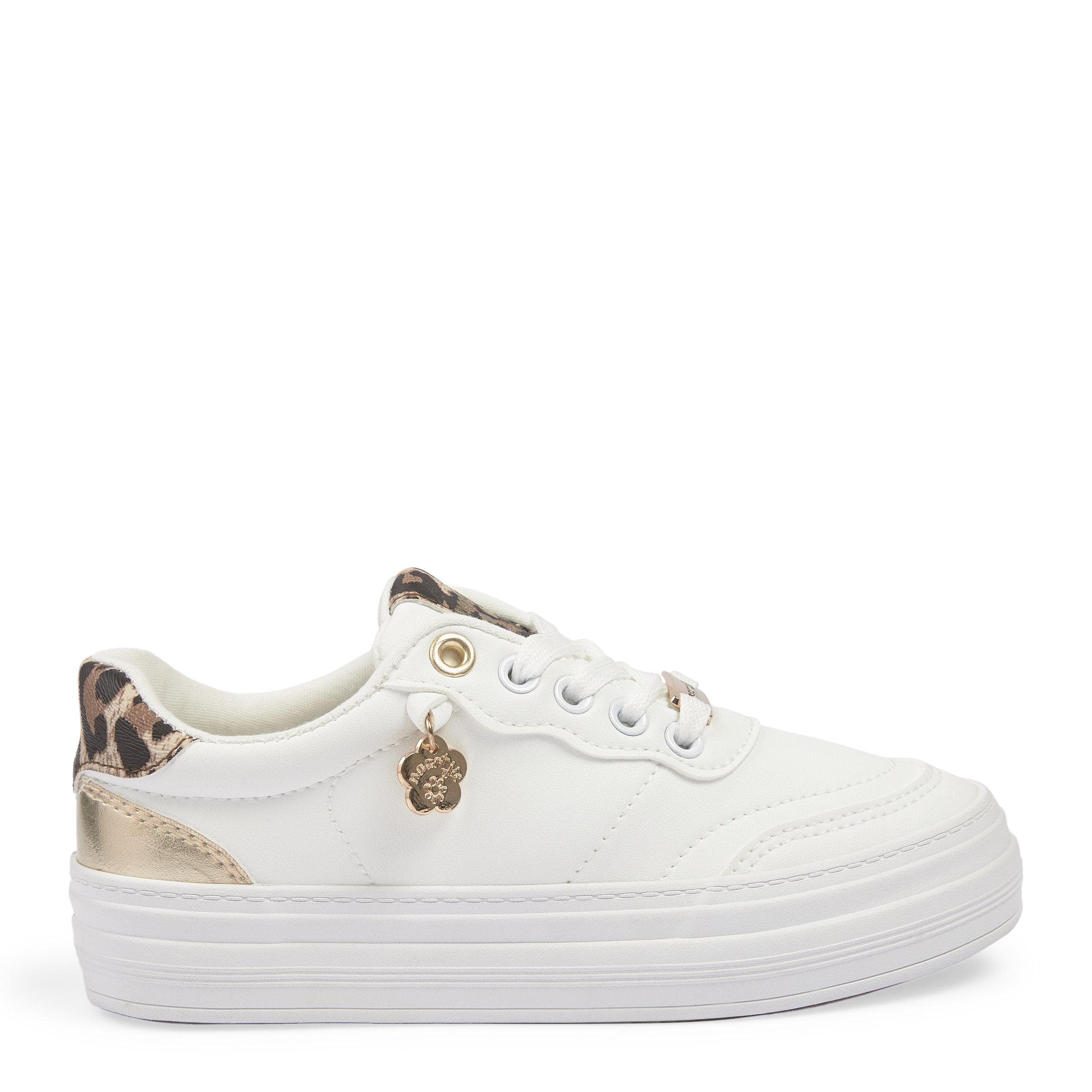 White Platform Sneakers