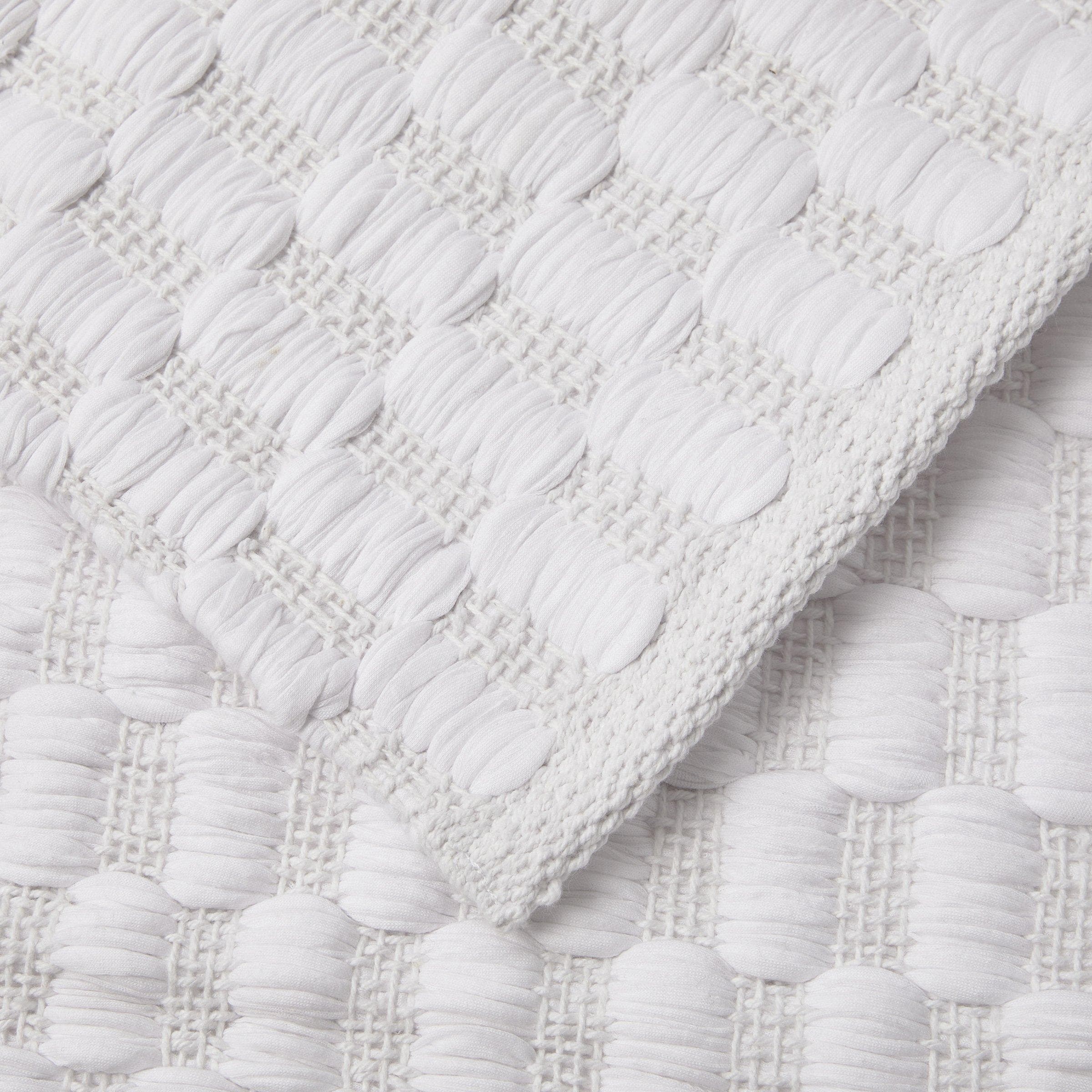 Bubble Bathmat White 60x90, view 2