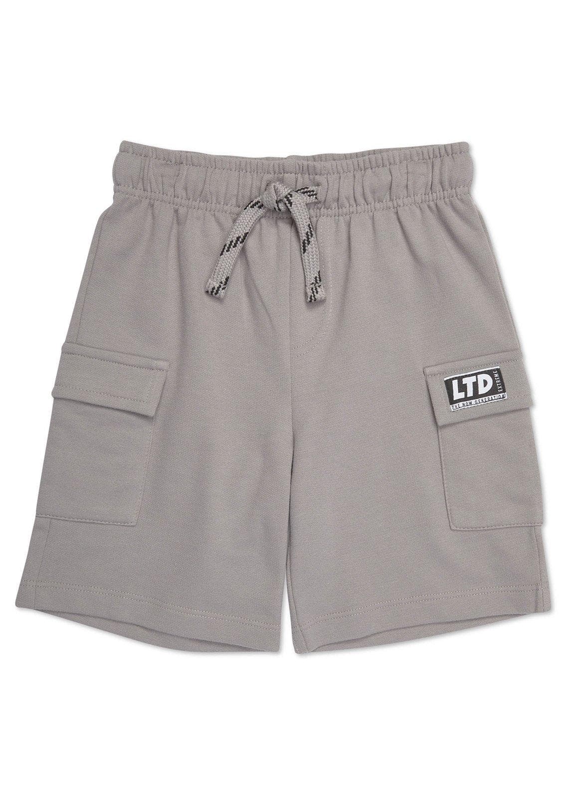Kid Boys Grey Shorts