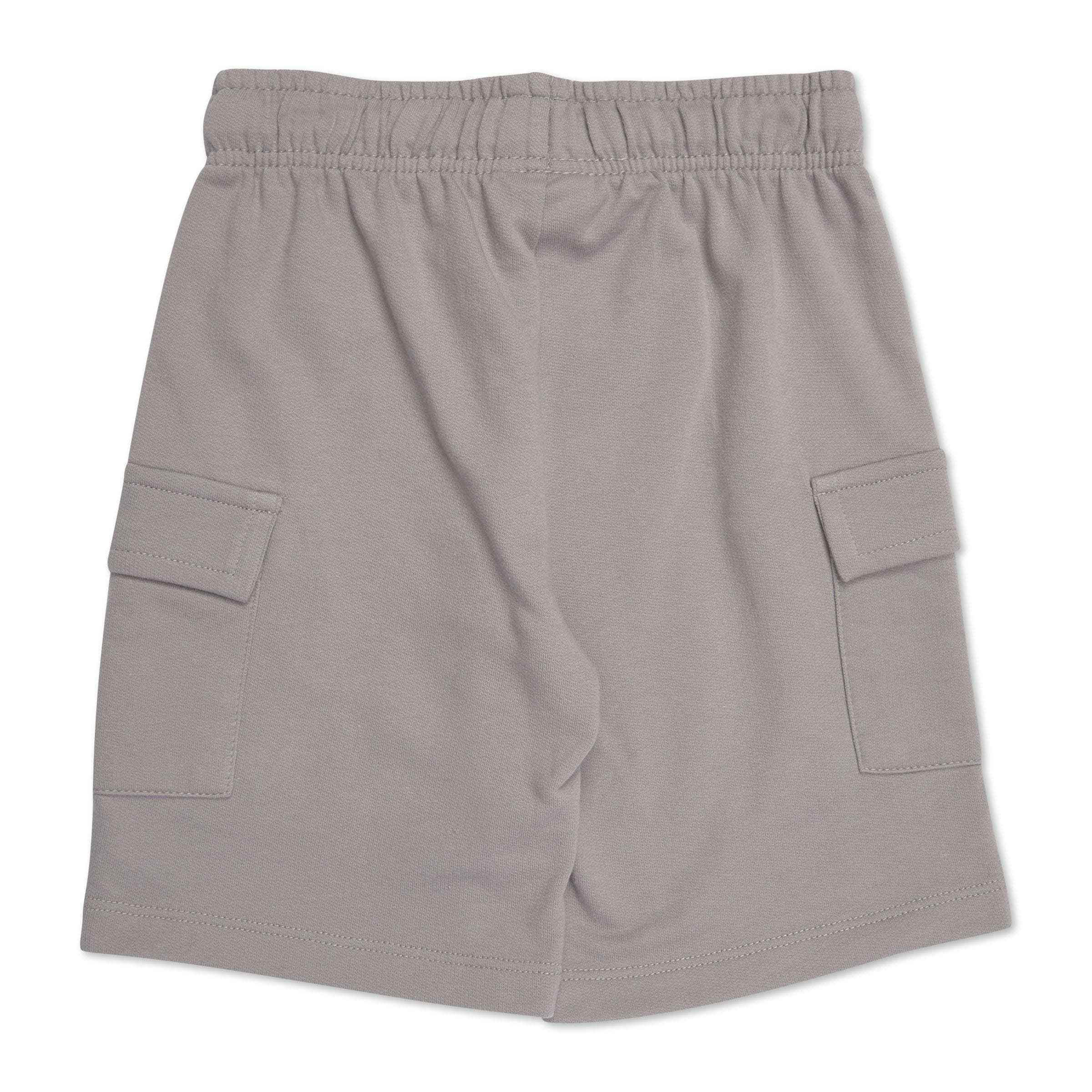 Kid Boys Grey Shorts, view 2