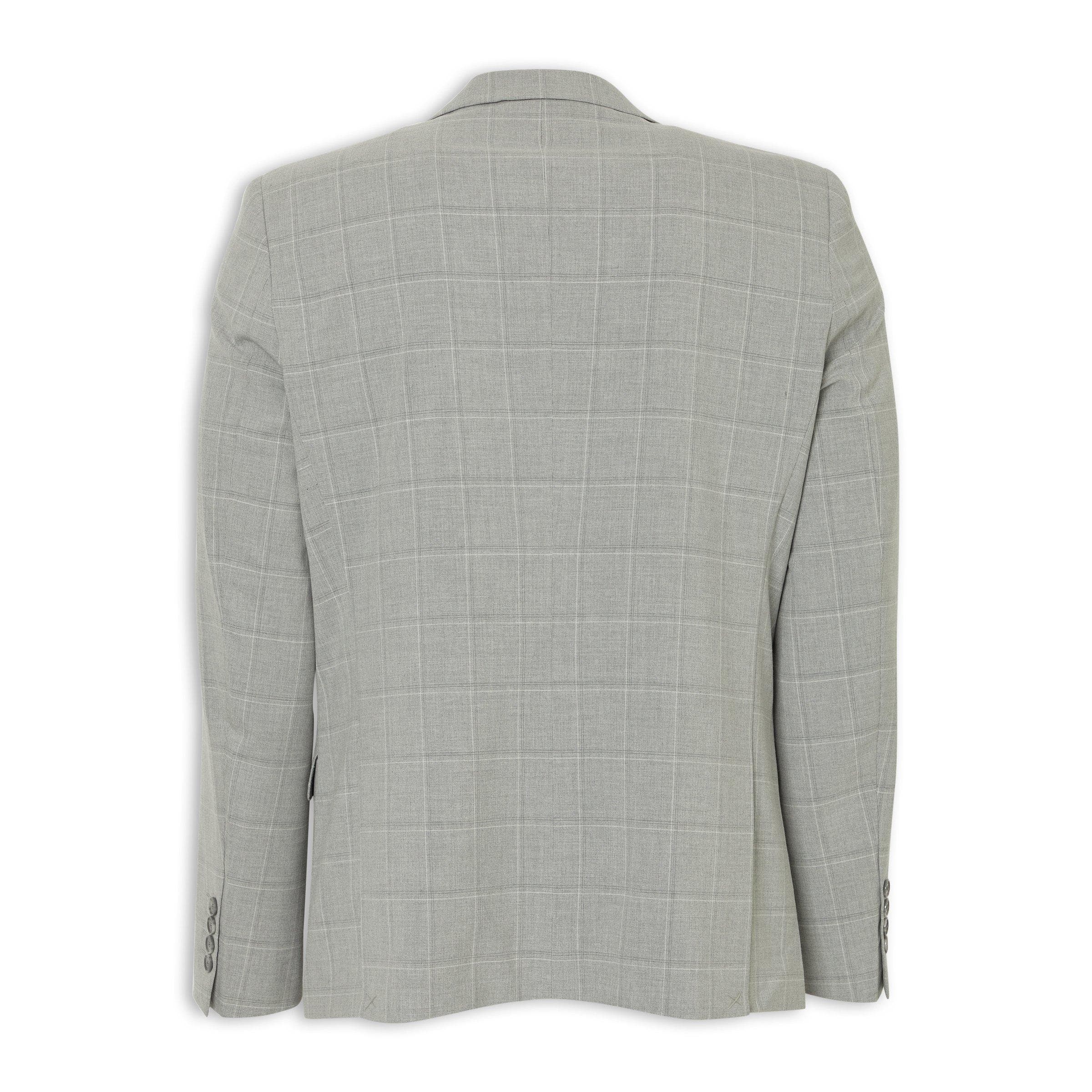 Grey Check Co-ord Blazer, view 2