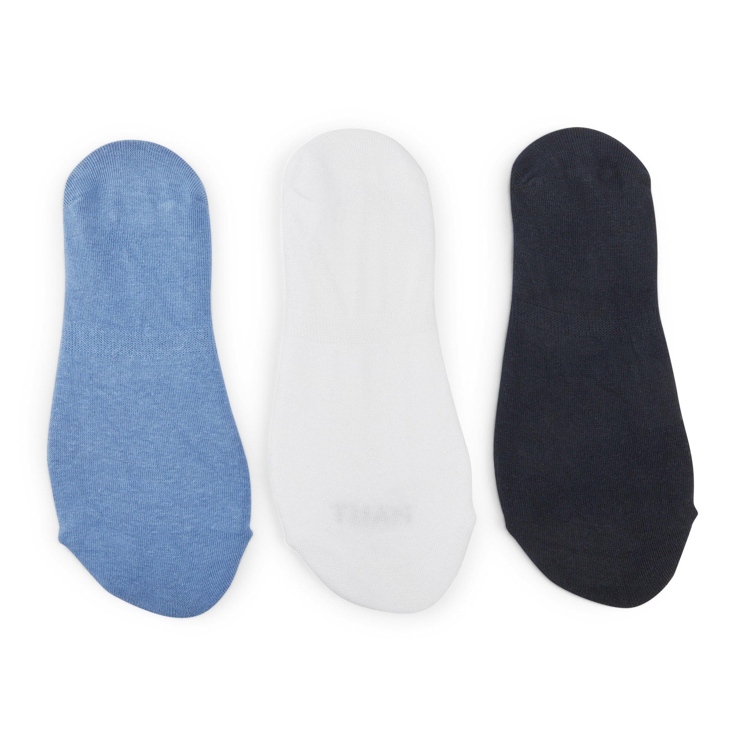 3pk Navy Mesh Socks, view 2