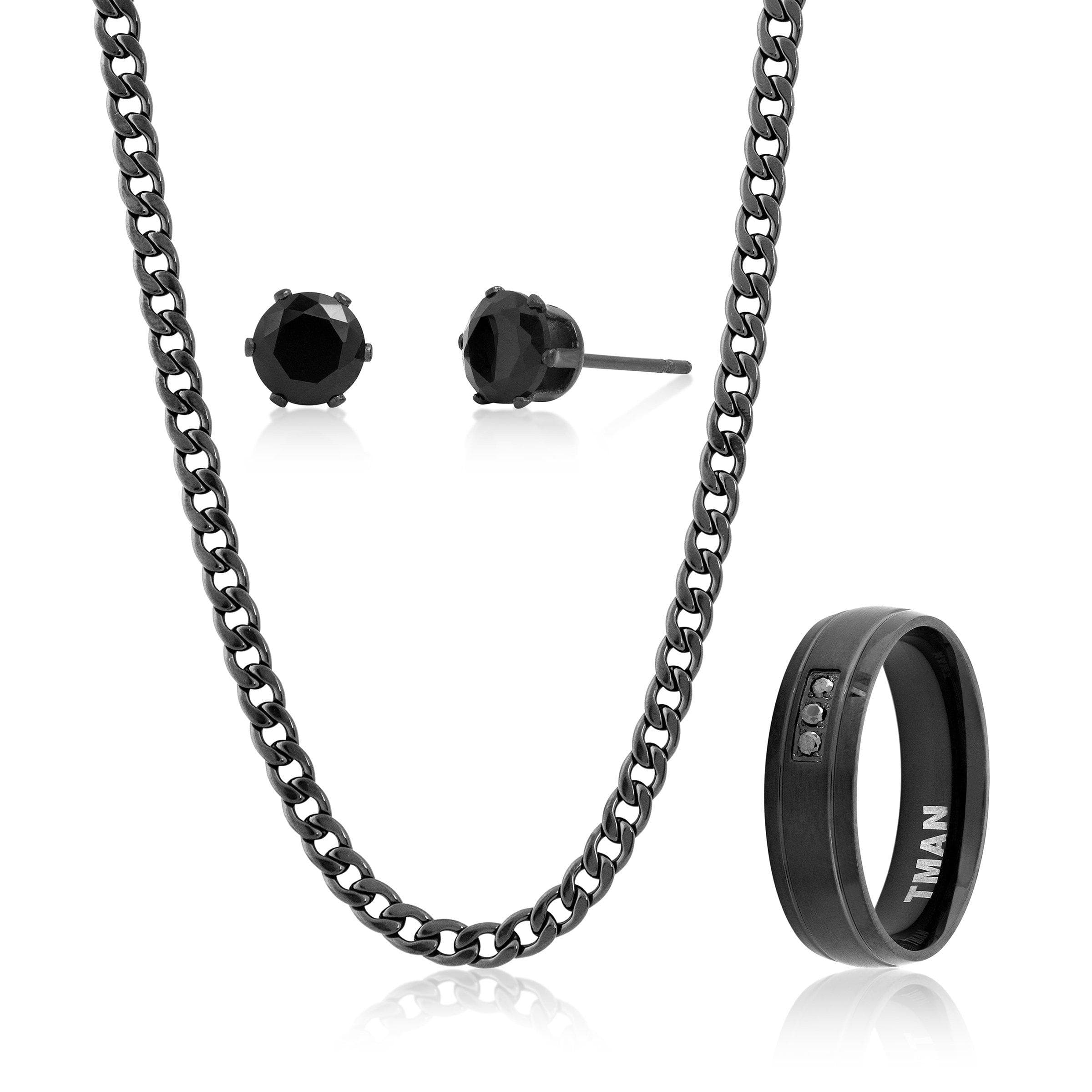 Black 3 Piece Set