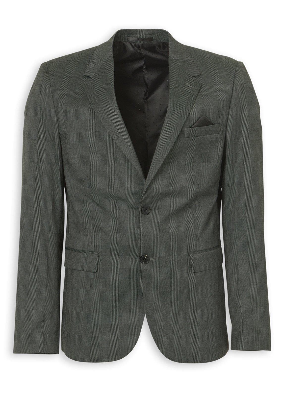 Green Check Blazer