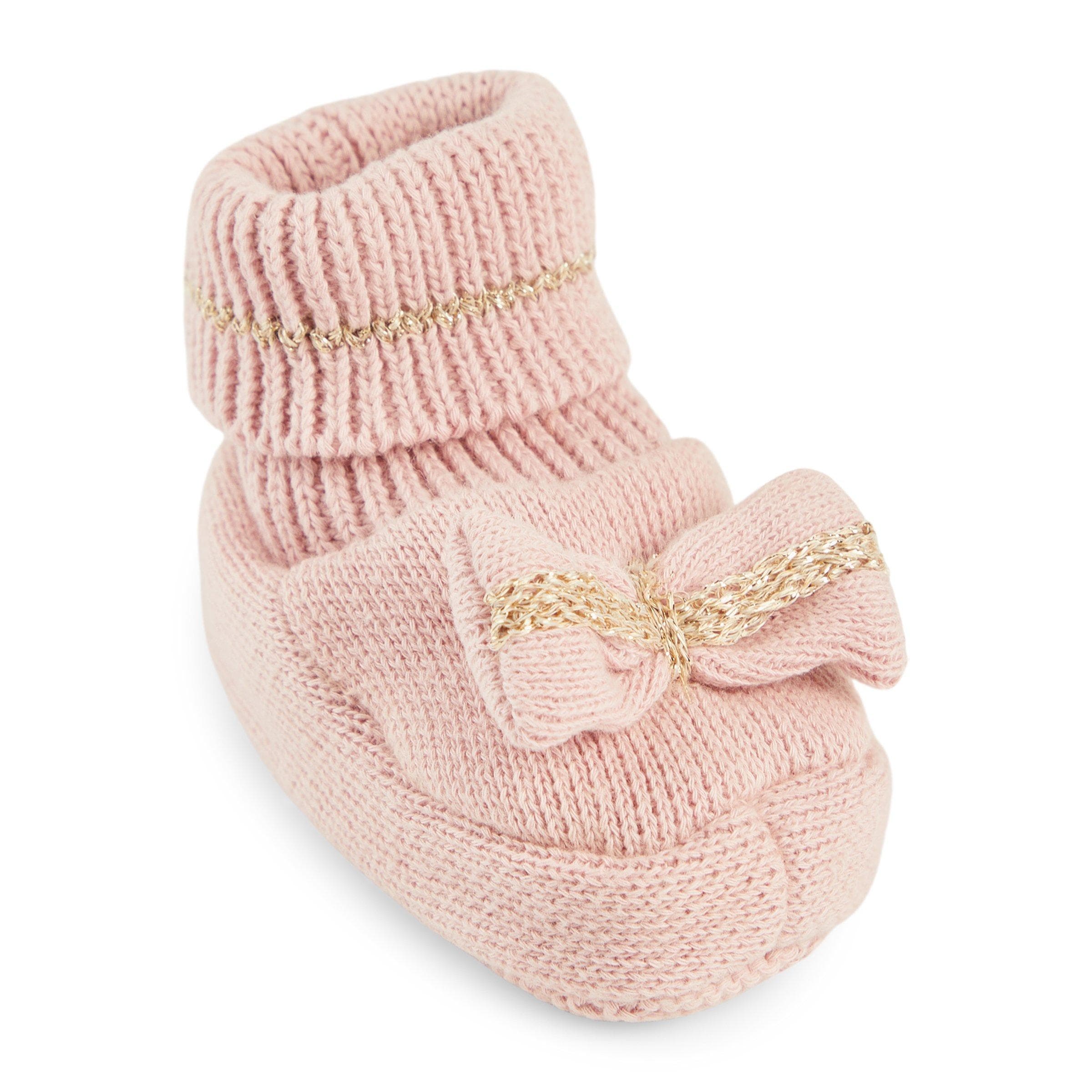 Baby Girls Pink Bootie, view 2