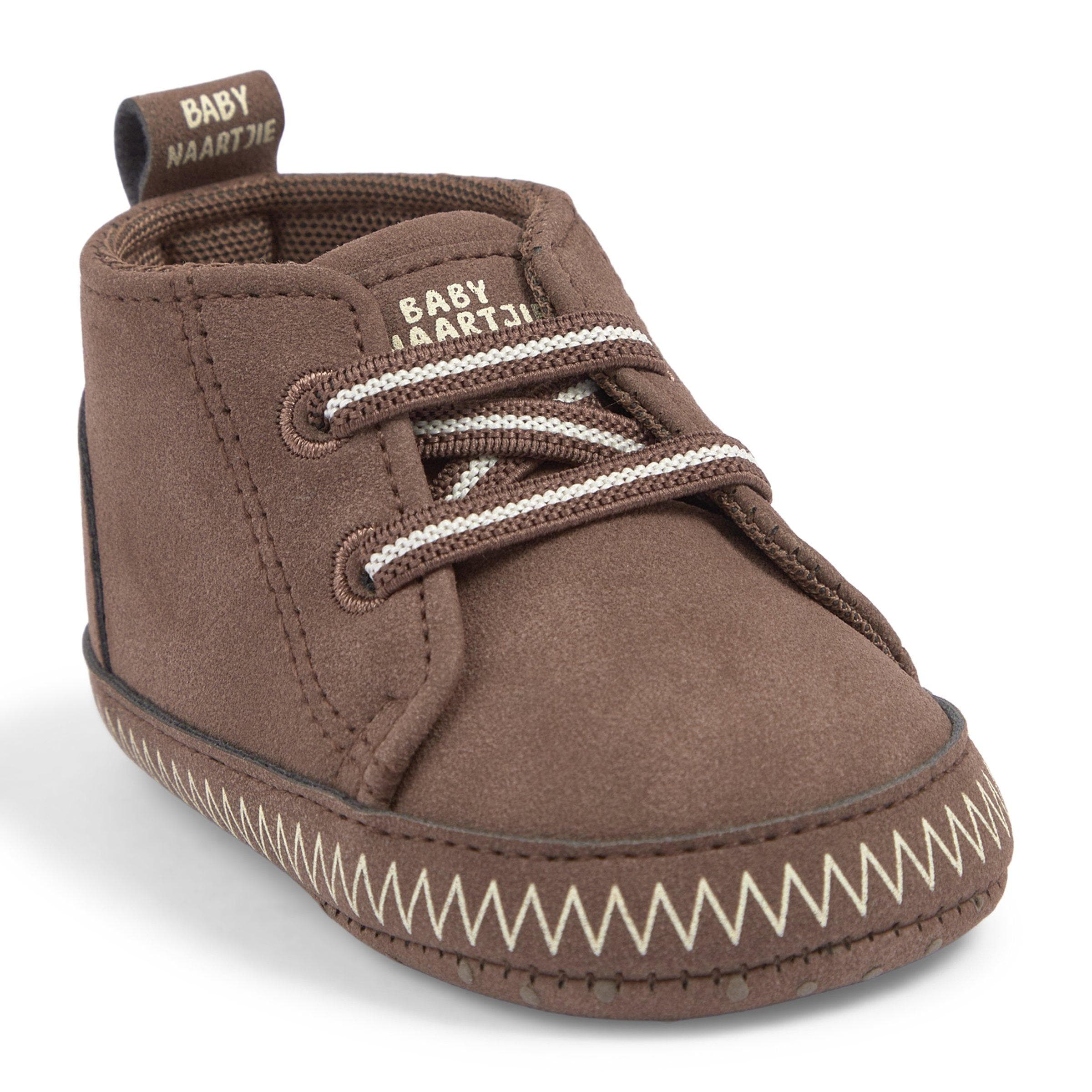 Newborn Boys Brown Bootie, view 2