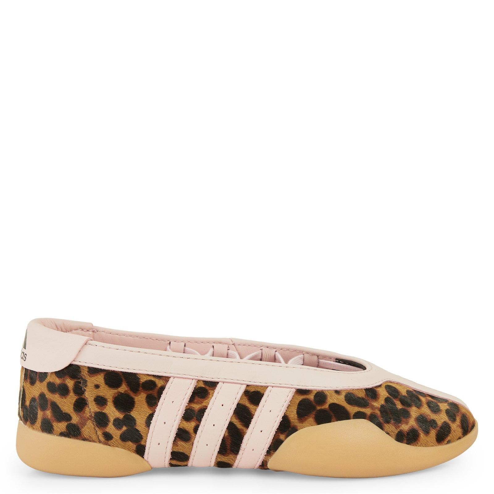 Brown Taekwondo Mei Ballet Leopard Print Sneakers