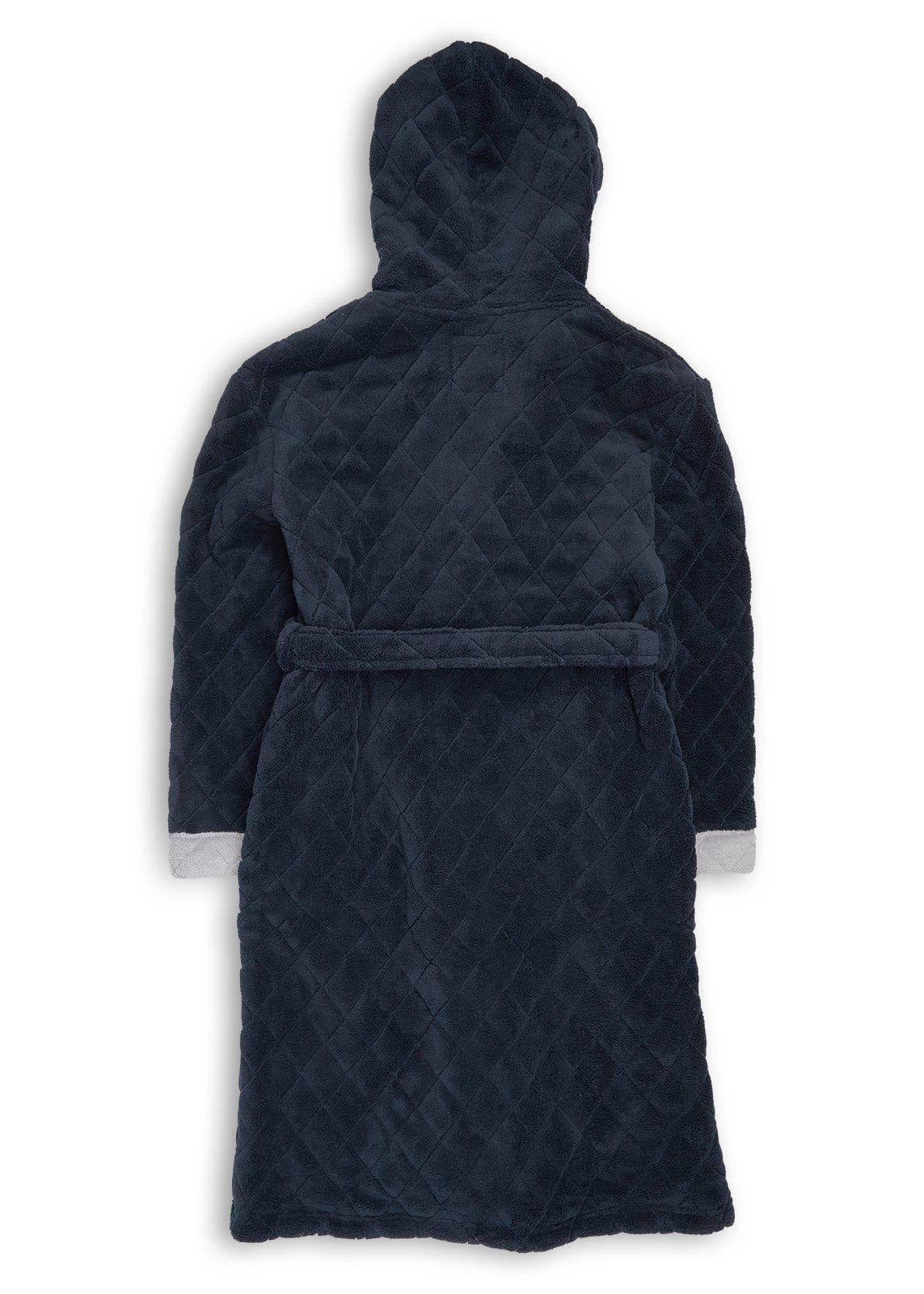 Navy Quilted Gown, view 2