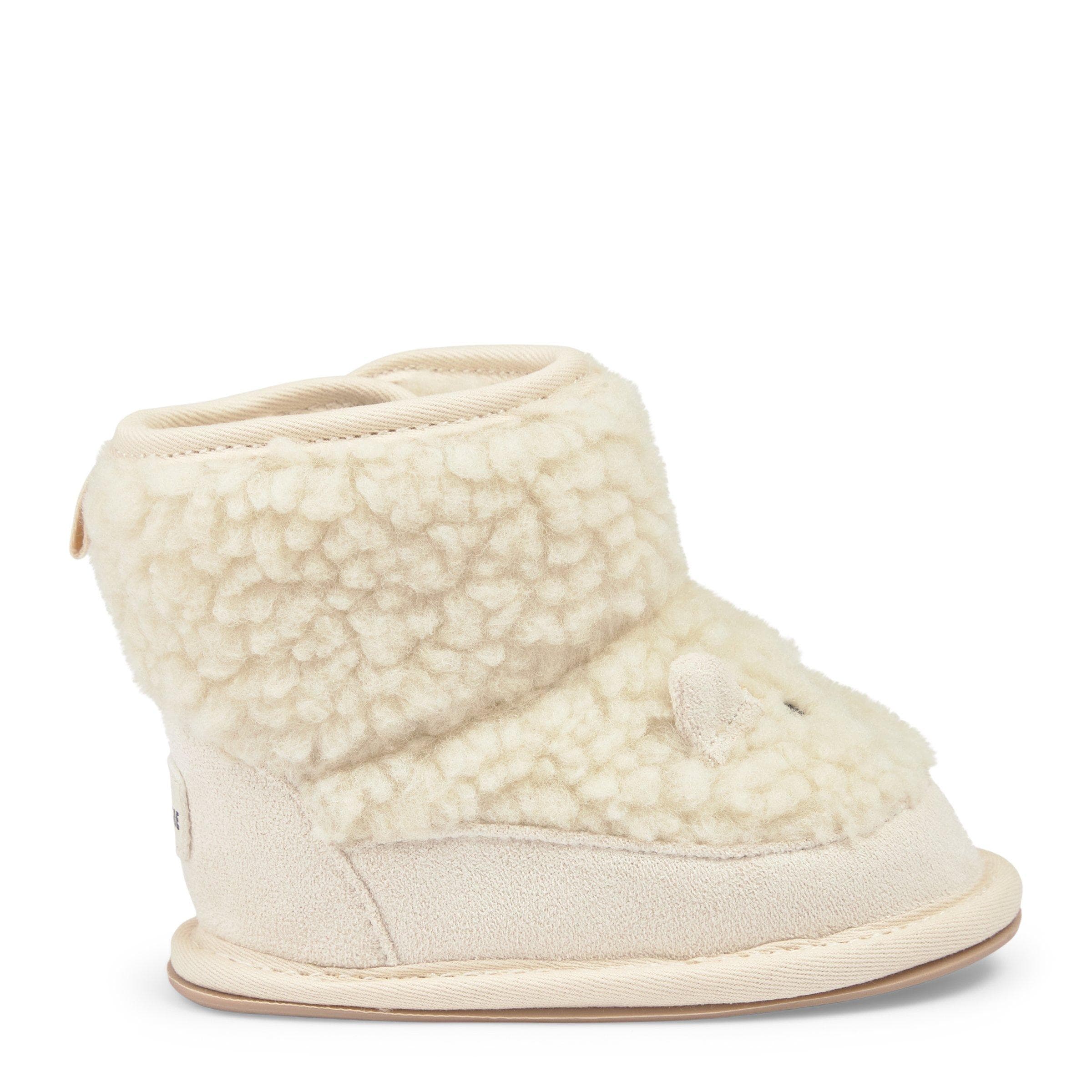Newborn Unisex Off White Bootie