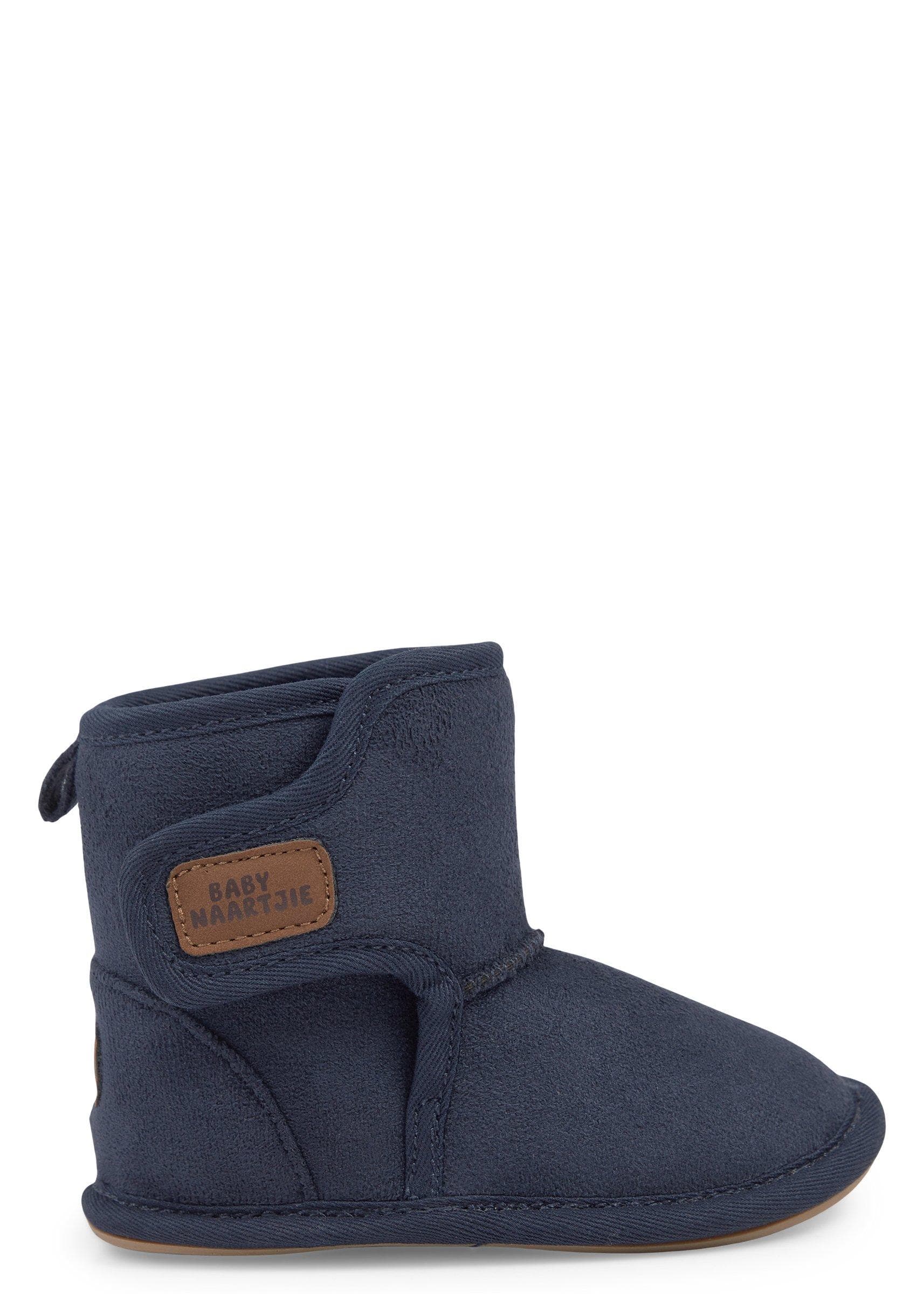 Newborn Boys Navy Bootie