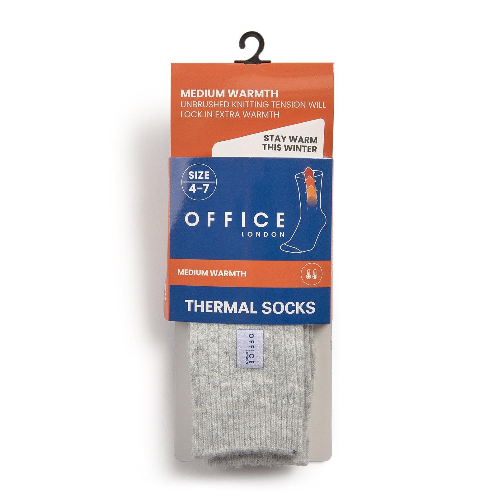 Grey Medium Warmth Tog sock