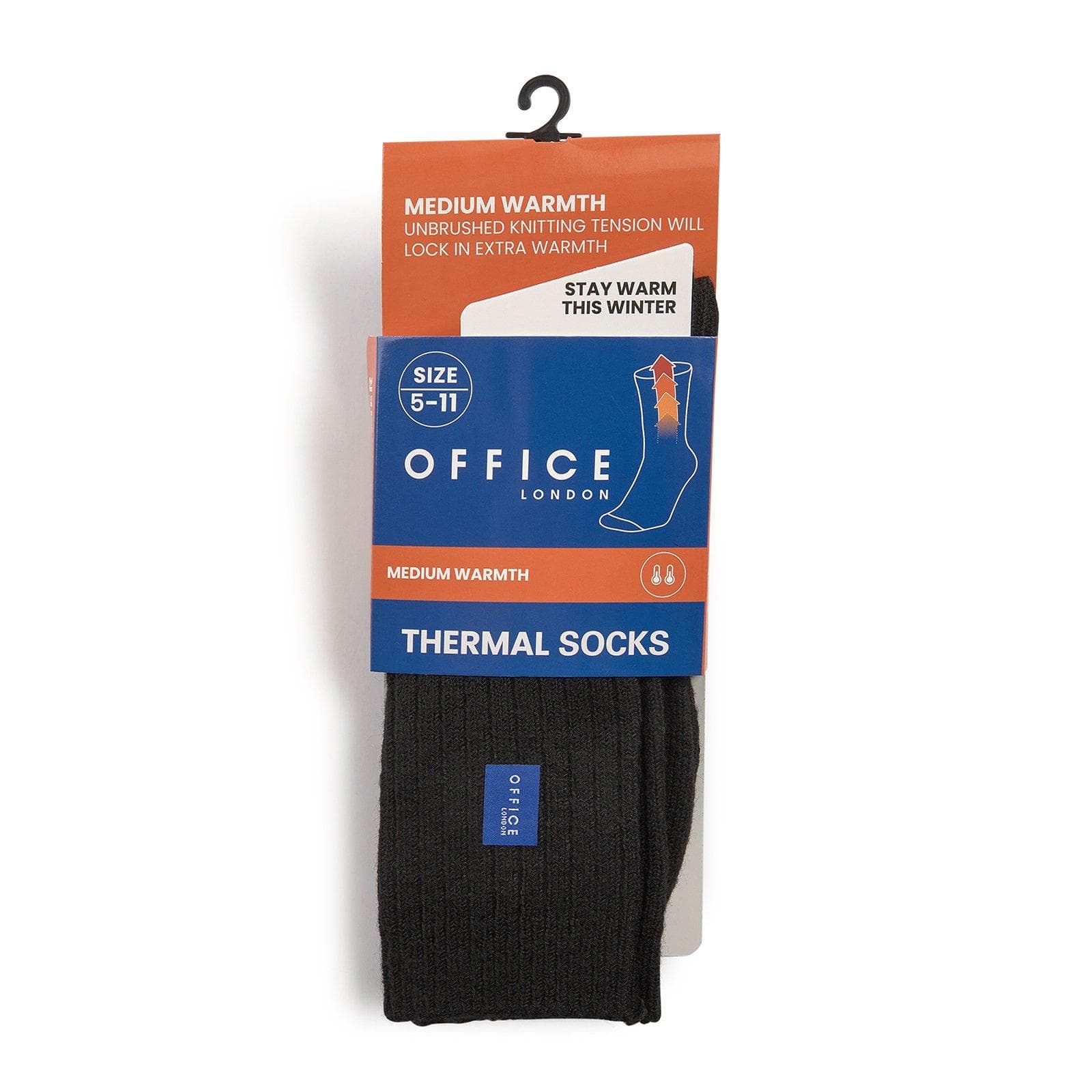 Black Medium Warmth TOG Socks