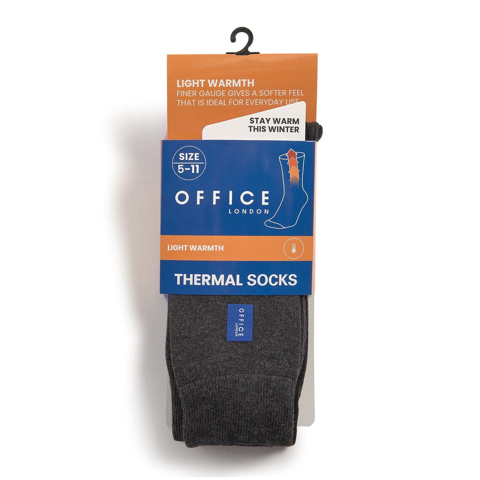 Black 2-Pack Warmth Socks