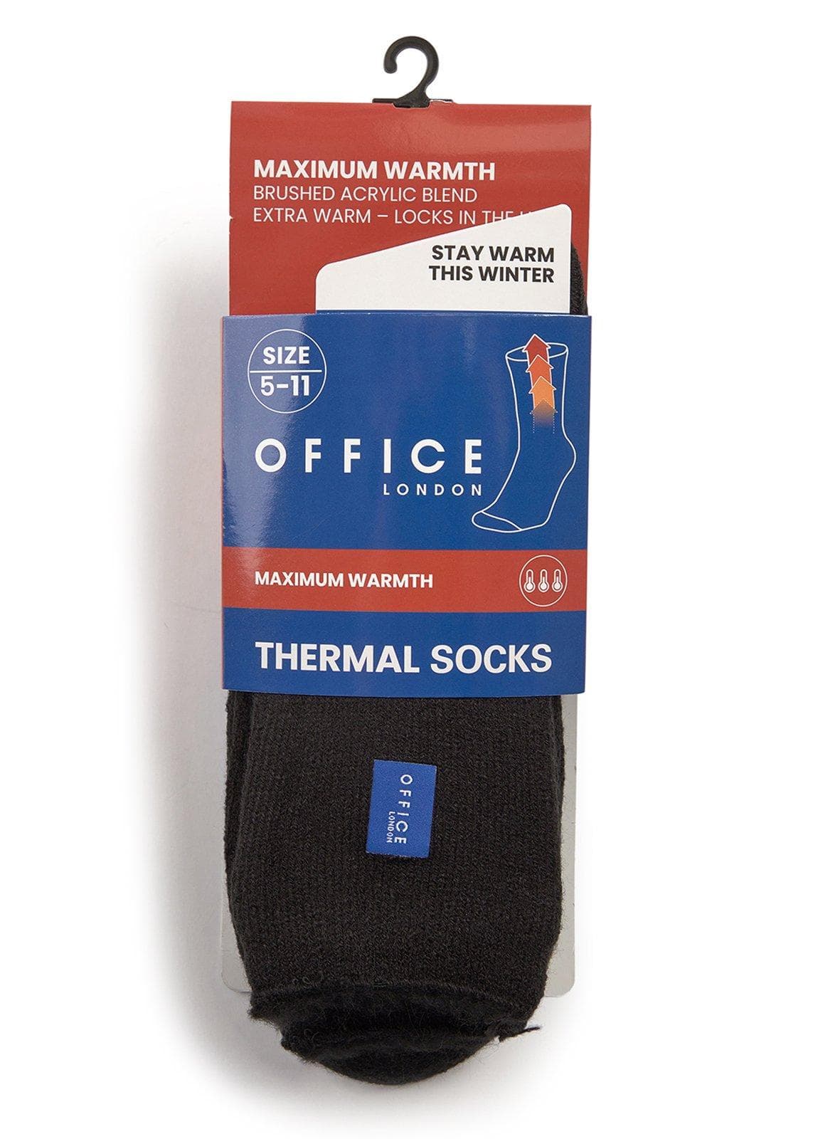 Black Maximum Warmth TOG Socks