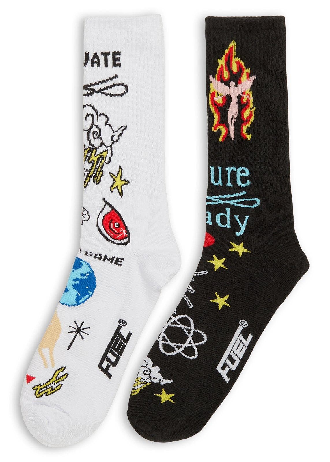 2-pack Skate Socks