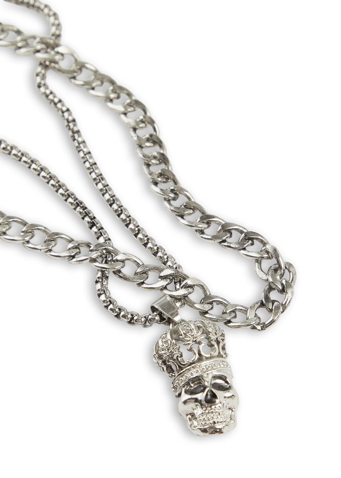 2-pack Chains with a Skull Pendant, view 2