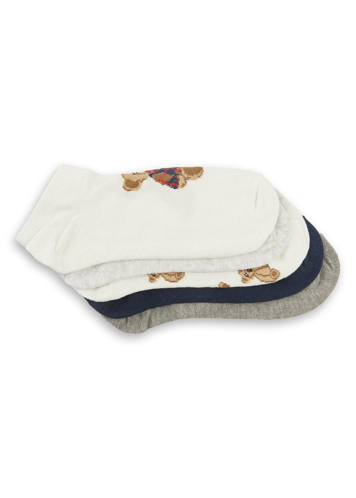 5-Pack Novelty Trainer Liner Socks, view 2