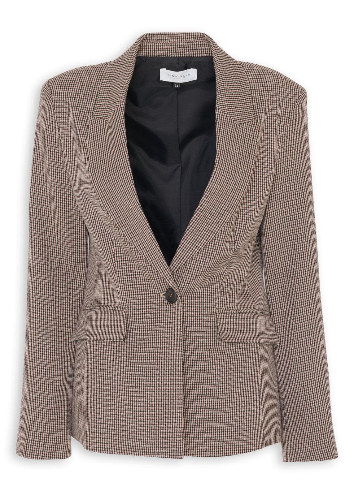 Micro Check Blazer