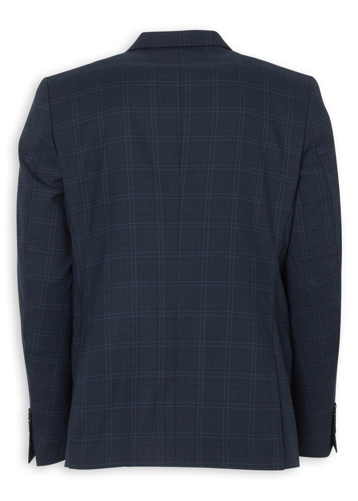Navy Check Blazer, view 2