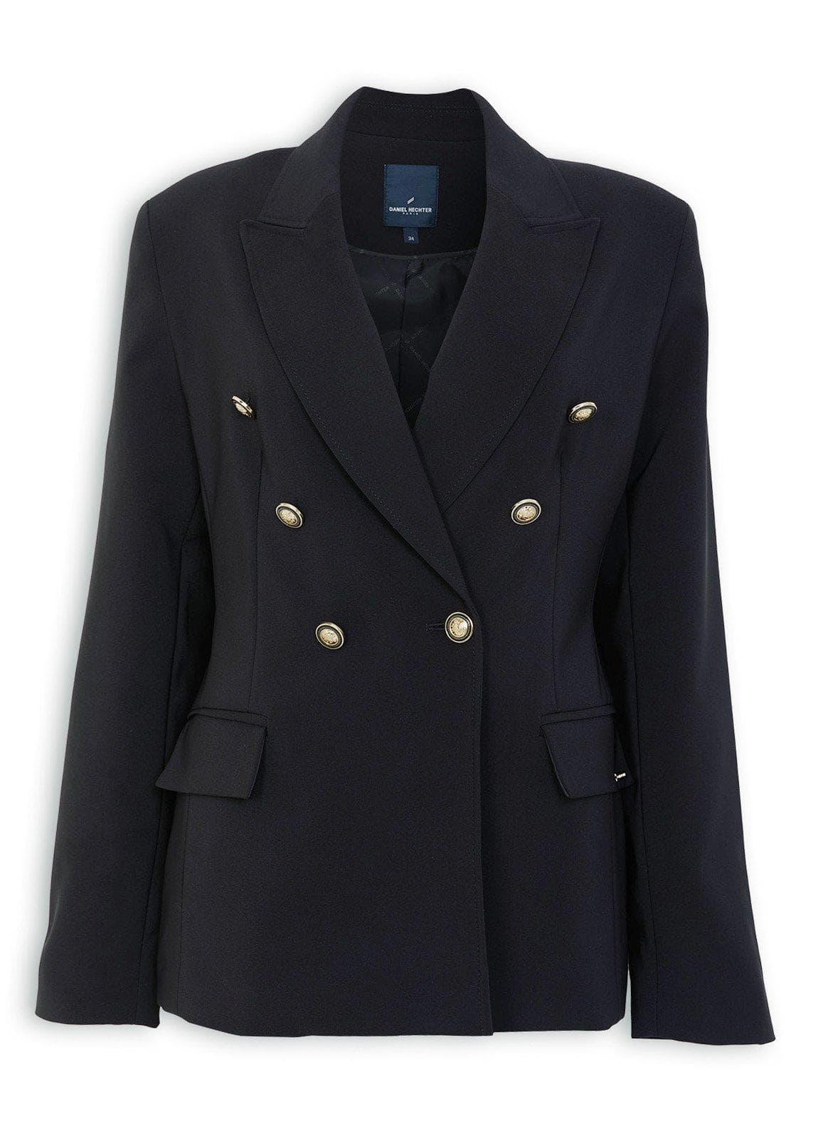 Black Double Breasted Blazer