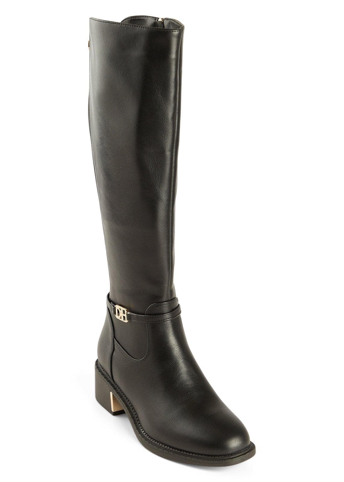 Black Classic Riding Boot, view 2