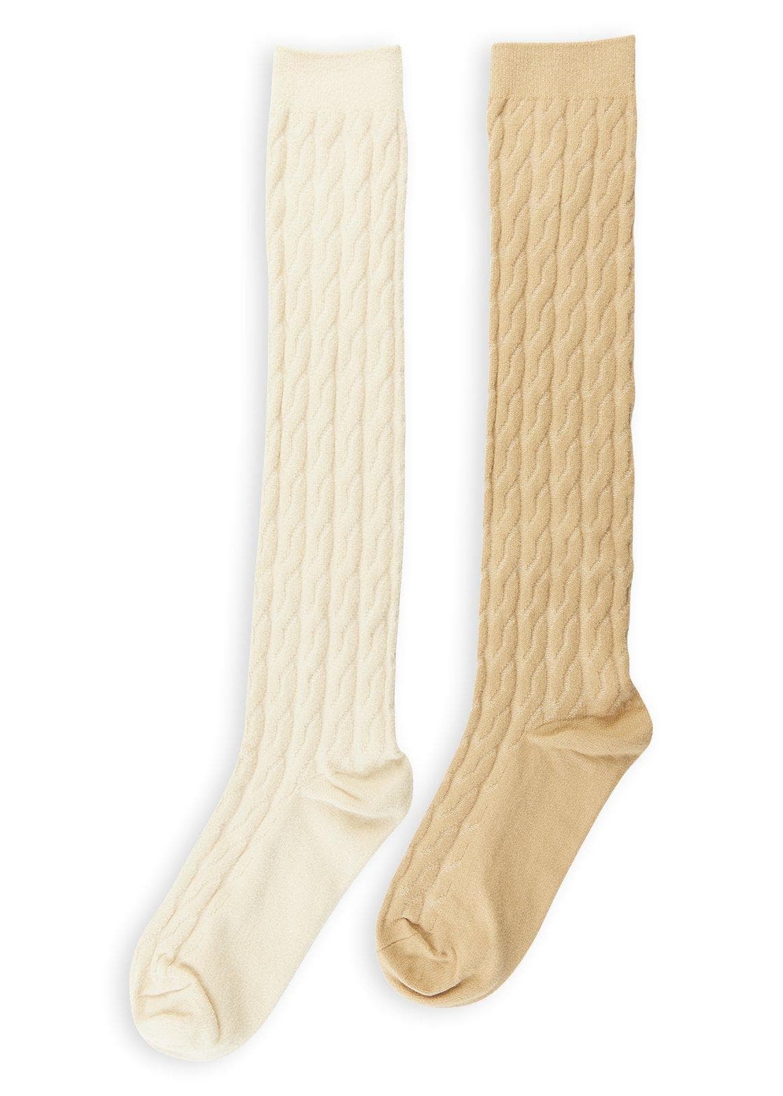 2-Pack Chunky Knee High Socks